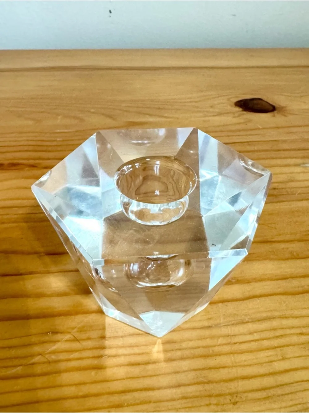 Vintage mcm faceted